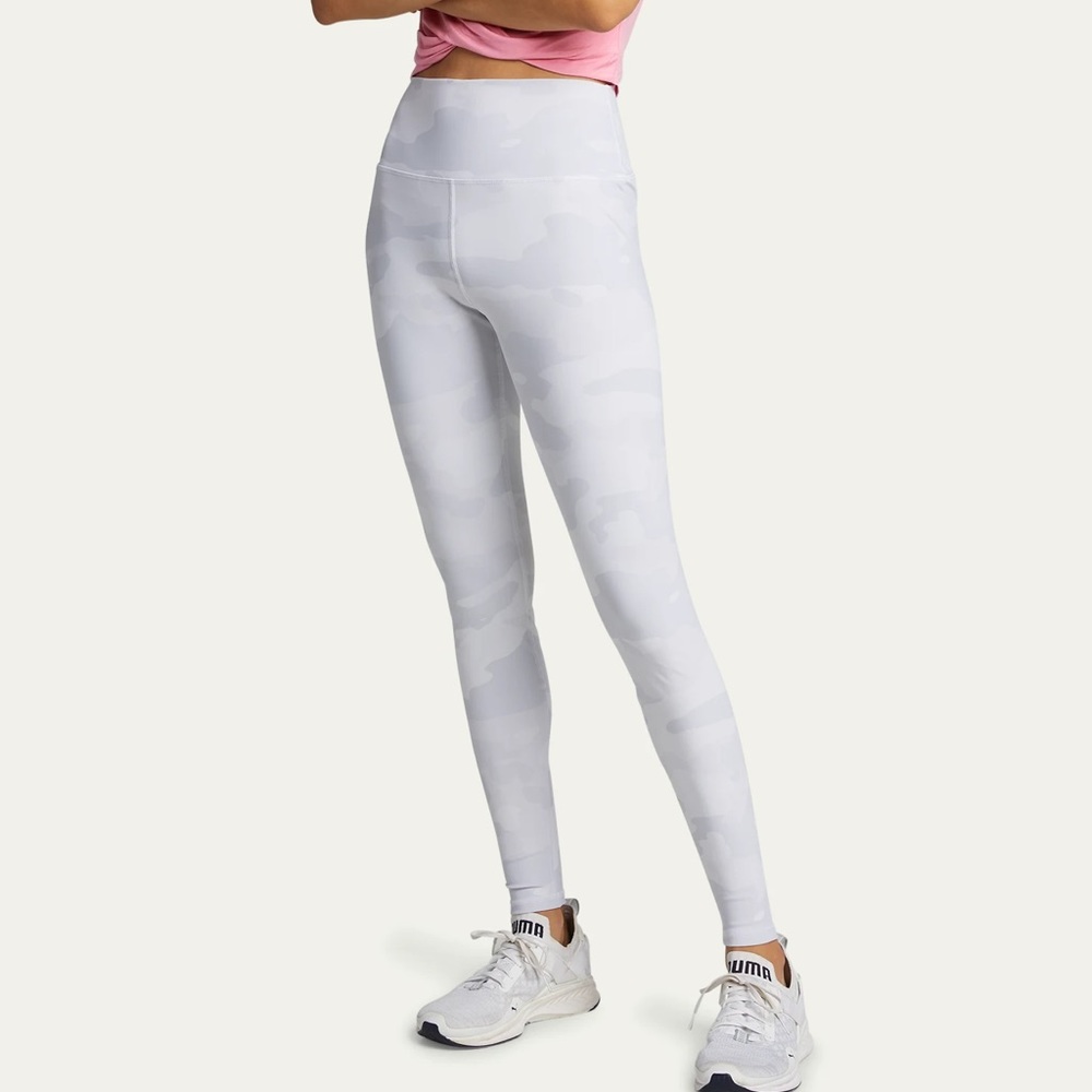 ALO YOGA Vapor Camo-Print High-Waist Performance Leggings